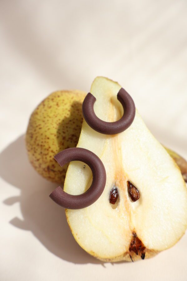 Contemporary Brown Hoops