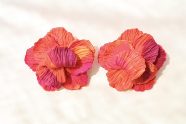 AURORA HIBISCUS EARRINGS -LIMITED EDITION-