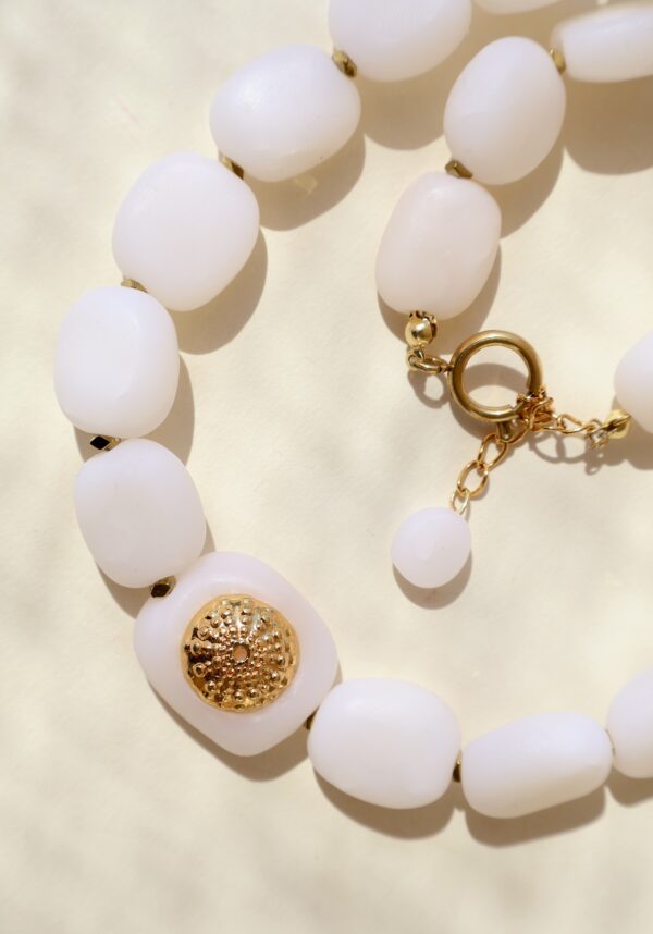 KALYPSO WHITE NECKLACE & BRACELET